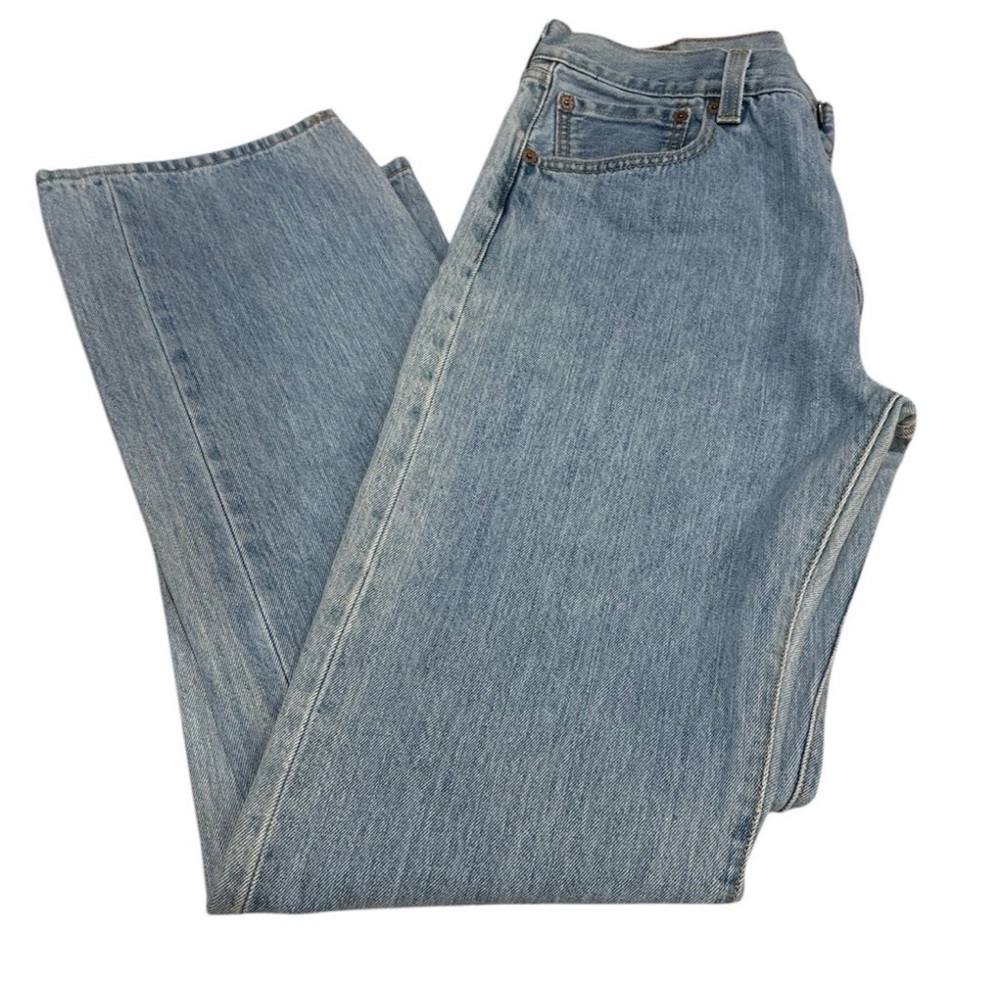 Levi’s 501 Button Fly Jeans Men’s 32x32 Light Wash Y2K Grunge  See Photos Vtg